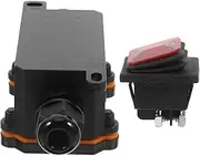 ANDRESLAD Adaptable Outdoor Wiring Waterproof Inline Cord Switch Start Stops Function for 12v-24v
