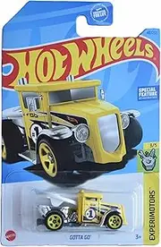 Hot Wheels Gotta Go, Experimotors 3/5, 1:64 Scale, Die-Cast Metal, Collectible, Recommended for ages 3+