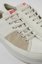Twins Multicolored leather and nubuck sneakers for men