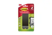 Command Hanging Strips 17206Blk Black Pack Of 4 Box Of 6