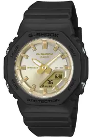 Casio G-Shock Ana-Digi Women's Watch Black/Gold Coloured GMA-P2100SG-1AER