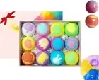 Bath Bombs Gift Set 12 Pack SPA Bath Bombs Set with Natural Essential Oil Rich..