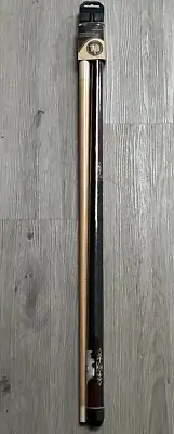 New Sportscraft 57" Wood 2-Piece Pool Cue Stick 2010 1-1-01-351H Textured Grip