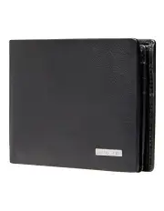 [Samsonite] Deluxe Leather Wallet With Coin And Id in Black