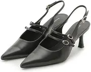 [SNIDEL] SWGS252620 Women's Double Strap Mule