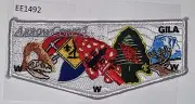 Boy Scout Gila Lodge ArrowCorps5 OA Flap 378