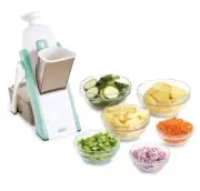 DASH Safe Slice® Mandoline Slicer, Julienne + Dicer for Vegetables, Meal Prep...