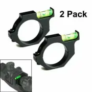 2Pack Rifle Scope Bubble Spirit Level For 30mm/25.4mm/34mm Ring Mount Holder