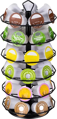 42 K Cup Carousel for Keurig Pod Holder Stand Coffee Pod Holder for K-Cup Pods 6