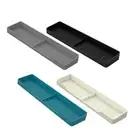 Above Stovetop Storage Rack Silicone Spice Rack Shelf Organizer