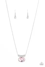 Paparazzi PRISTINELY PRETIGIOUS Pink Necklace NWT