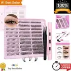 Eyelash Extensions Kit 300 Pcs Lash Clusters Individual Lashes with Strong Ho...
