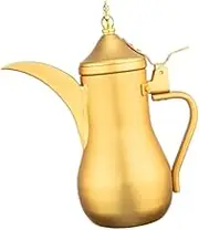 Yajuyi Teapot Arabic Teapot with Handle Thermal Pitcher Household Coffee Dispenser Vacuum Insulated Coffee Pot Arabian Style Teapot