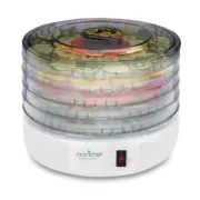 NEW Nutrichef Electric Countertop Food Jerky Dehydrator Preserver Maker PKFD12