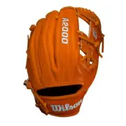 Wilson A2000 1786 "Orange Crush" 11.5" Infield Baseball Glove (Orange)