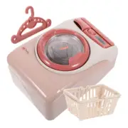 Mini De Juguete Kids Play Washer and Dryer Set House Washing Machine