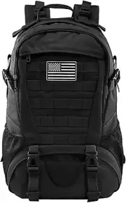 Tactical Backpack for Men Military Molle Bag Hiking Day Pack 27L Army Waterpr...