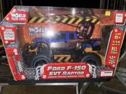 Ford F-150 SVT Raptor RC Remote Control Monster Truck - Blue- Brand New In Box