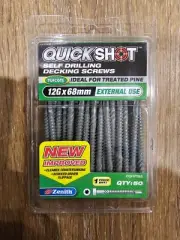 ZENITH Batten Torx Drive Decking Screw Timber Quick Shot 12gX68mm Self Drilling