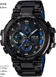 CASIO GSHOCK MTG SERIES BLACK IP