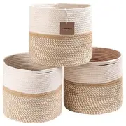 Cube Storage Baksets Bins 11x11’’ Fit 12x12’’ L11xW11xH10.7 Mixed Camel