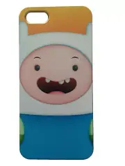 Brand New Iphone 5 or 5S Hard Plastic Adventure Time Finn The Human Phone Cover