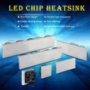 50W 100W 200W 300W 600W LED aluminum Heatsink radiator with fan led radiator DIY
