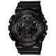 【CASIO】G-SHOCK 超人氣金屬光澤迷彩紋路雙顯錶(GA-100CF-1A)