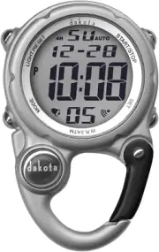 Digital Clip, Alarm, Stopwatch, Timer and Dual Time, Quality Pocket and Fob Watc