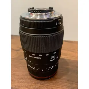 【鼎承資訊】【九成新】限定NIKON-Sigma 70-300mm/4-5.6 DL Macro super PK-AF