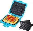 Toaster,Microwave Toaster, Sandwich Maker, Waffle Panini Blue