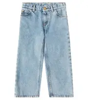 [Versace Kids] Versace Kids Logo jeans Y 14 blue