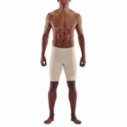 SKINS Mens Series 1 Compression Half Tight Beige