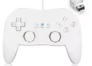 Classic Pro Wired Controller For Wii White Gamepad Joypad