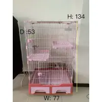 在飛比找蝦皮購物優惠-二手中古 三層 貓籠