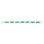 MICHAEL VINCENT MICHAUD GEO BUBBLE BRACELET BABY BLUE 2005