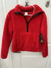 Nobo Red Fuzzy Pullover Size XS