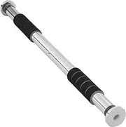 Ultrasport Pull up bar Force 300 Pro, Round Fastening System, Optimal and Secure Hold, Including Training Gloves, Non Slip and loadable up to 150 kg, Adjustable from 65 to 103 cm