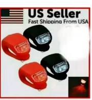 40 Pce LED Lights Lot Bicycle Bike Waterproof Frog Head Rear Tail Light Set