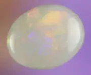 1.9ct~STUNNING DANCING FLASHY RED GENUINE LIGHTNING RIDGE SOLID MILK OPAL ~ab40
