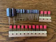 Denon DP-37F Recap Kit Capacitors Turntable Speed Repair Set (28 parts)