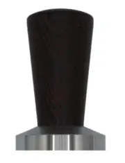 Espresso Tamper Wenge Wood 52 mm For Speciality Coffee, Barista Tamper