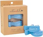 Emotion & Kids Pram Clips Pair, Blue