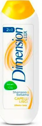 Dimension By Lux 2In1 Shampoo & Conditioner Straight Hair 250ml