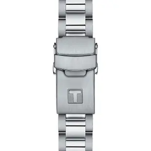 【TISSOT 天梭】官方授權 Seastar 1000 海洋之星300米潛水女錶 母親節禮物 送行動電源(T1202101104100)