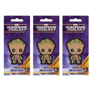3x Marvel MCU Guardians Of The Galaxy Baby Groot Fabric Iron-On Decorative Patch