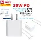 For iPhone16/15/14/13/12/11/X iPad PD 30W Type-C Wall Fast Charger Power Adapter