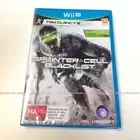 Splinter Cell Blacklist for Nintendo Wii U *NEW *OZI *OFFICIAL PAL Tom Clancy's