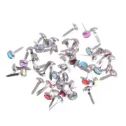 50 Pcs Metal Paper Fasteners Metal Craft Brads Metal Brad Fasteners