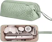 [KarSyon] Shark Flex Style Case for Dyson Airwrap Hair Dryer Brush Revlon Hair Tools Travel Bag Carrying Case Flat Curling Iron Organizer, Sage Green, Portability